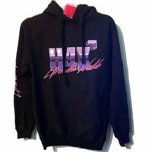 H4X Hoodie Sweatshirt S Kangaroo Pocket Logo Pullover Jacket Fleece Normcore